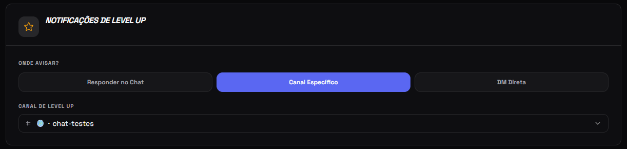 XP Notificação